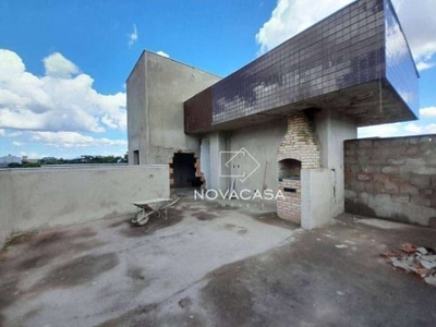 Cobertura à venda, 90 m² por r$ 450.000,00 - santa mônica - belo horizonte/mg