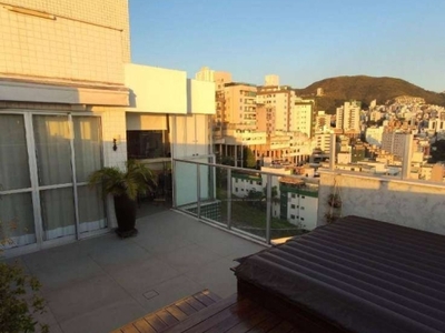 Cobertura com 2 dormitórios para alugar, 130 m² por r$ 7.510,00/mês - buritis - belo horizonte/mg