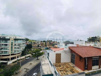 Cobertura com 4 dormitórios à venda, 220 m² por r$ 1.800.000,00 - passagem - cabo frio/rj