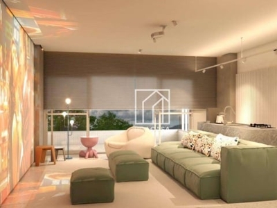 Flat com 1 dormitório à venda, 41 m² por r$ 328.000,00 - canto do forte - praia grande/sp
