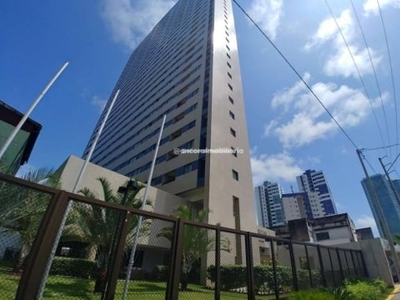 Flat para aluguel, 1 quarto, 1 vaga, pina - recife/pe