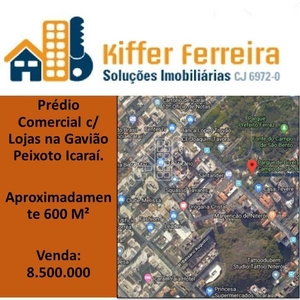 Loja em Icaraí, Niterói/RJ de 600m² à venda por R$ 8.499.000,00