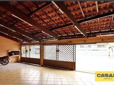 Sobrado com 5 dormitórios, 350 m² - venda por r$ 950.000,00 ou aluguel por r$ 5.242,00/mês - baeta neves - são bernardo do campo/sp