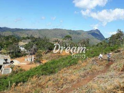 Terreno à venda, 1280 m² por r$ 170.000,00 - albuquerque - teresópolis/rj