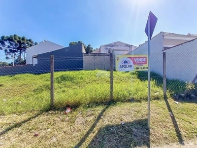 Terreno à venda na rua sebastiao lustosa de freitas, 140, jardim lorenza, almirante tamandaré por r$ 170.000