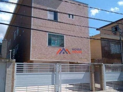 Village com 3 dormitórios à venda, 145 m² por r$ 650.000,00 - marapé - santos/sp