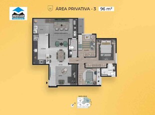 Apartamento com 3 quartos à venda no bairro Renascença, 78m²