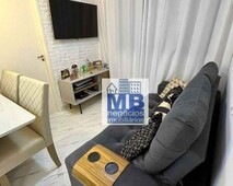Apartamento com 2 dormitórios, 35 m² - venda por R$ 385.000,00 ou aluguel por R$ 2.300,00