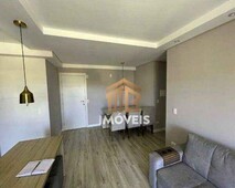 Apartamento com 2 dormitórios para alugar, 64 m² por R$ 2.700,00/mês - Bacacheri - Curitib