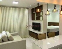Flat com 1 dormitório para alugar, 42 m² por R$ 2.400,00/mês - Setor Bueno - Goiânia/GO