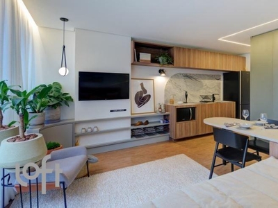 Apartamento à venda em Campo Belo com 30 m², 1 quarto