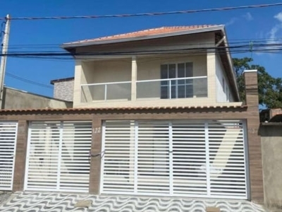 Casa com 2 dormitórios à venda, 55 m² por r$ 190.000,00 - esmeralda - praia grande/sp