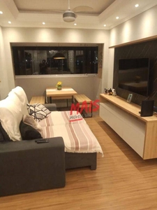 Apartamento em Estuário, Santos/SP de 75m² 2 quartos à venda por R$ 529.000,00
