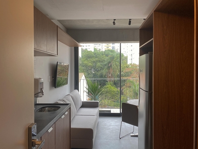 Apartamento em Jardim das Bandeiras, São Paulo/SP de 28m² 1 quartos para locação R$ 3.448,00/mes