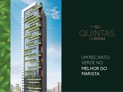 Apartamento para venda possui 256 metros quadrados com 4 quartos em Setor Marista - Goiâni