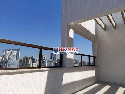 Cobertura com 4 dormitórios à venda, 140 m² por R$ 1.287.322,82 - Serra - Belo Horizonte/M