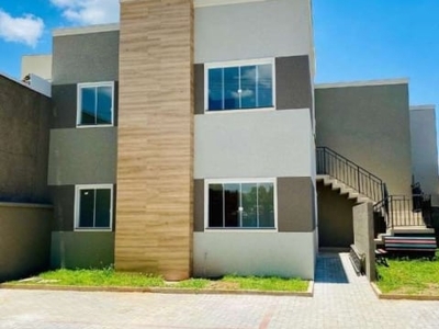 Apartamento com 2 quartos à venda no campina da barra, araucária por r$ 215.000