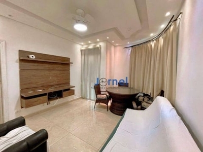 Apartamento com 4 dormitórios à venda, 72 m² por r$ 295.000,00 - gonzaguinha - são vicente/sp