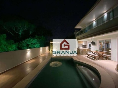 Casa à venda, 255 m² por r$ 2.120.000,00 - granja viana - carapicuíba/sp