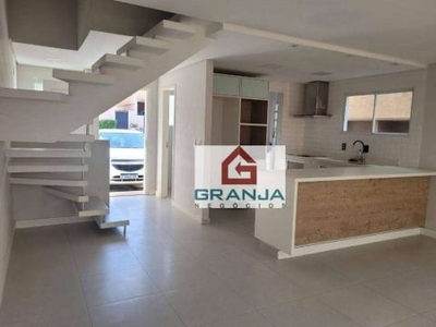 Casa com 3 dormitórios para alugar, 89 m² por r$ 5.000,00/mês - granja viana - cotia/sp