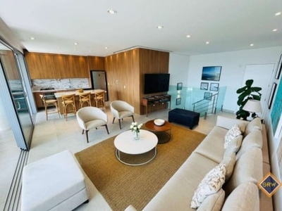 Cobertura com 4 dormitórios à venda, 174 m² por r$ 6.200.000,00 - riviera módulo 05 - bertioga/sp
