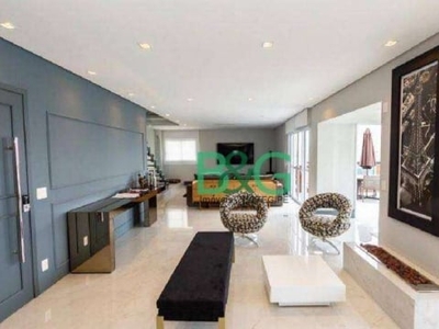 Cobertura, 280 m² - venda por r$ 5.600.000,00 ou aluguel por r$ 43.588,02/mês - campo belo - são paulo/sp