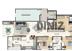 Apartamento com 4 quartos à venda no bairro Cidade Nova, 136m²