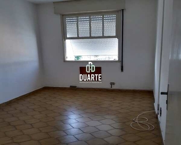 Aparecida - Apartamento com um dormitório, sala para 2 ambientes, banheiro social, área de