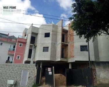Apart. com 2 dormitórios à venda, 56 m² por R$ 299.000 - Vila Humaitá - Santo André/SP