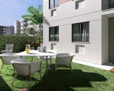 Apartamento Garden, 2 dormitórios, 1 banheiros, 1 vaga na garagem, 65M² de Área Construída