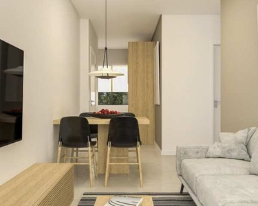 Apartamento Garden, 2 dormitórios, 1 banheiros, 1 vaga na garagem, 66M² de Área Construída