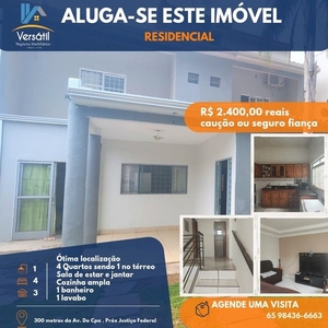 Casa para aluguel tem 150 metros quadrados com 4 quartos em Centro América - Cuiabá - MT