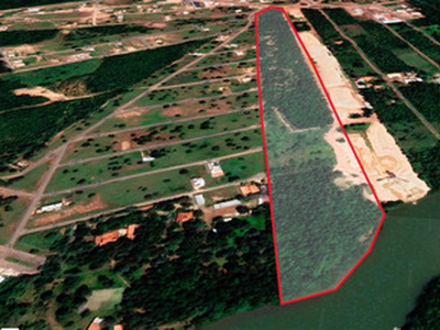 Área/gleba Terreno Grande Comercial A Venda À Beira Da Represa Do Lago De Palmas - Excelente Para Condomínio - Luzimangues, To