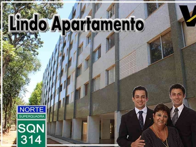 Apartamento com 1 quarto para alugar no bairro Asa Norte, 48m²
