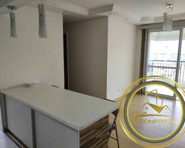 Apartamento com 3 dormitórios, 1 suíte e 2 vagas na Vila Prudente