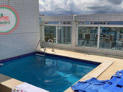 Cobertura à venda, 254 m² por R$ 1.900.000,00 - Vila Guilhermina - Praia Grande/SP