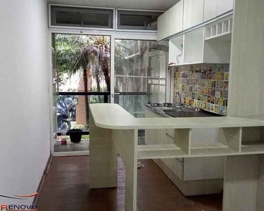 Kitnet -30m² -MOBILIADA- NOVA- Locação -Jardim Caravelas, S.P. -1 dormitório, 1 sala, vara