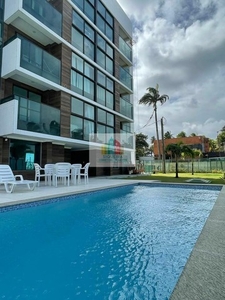 Siqueira Vende: Apartamento tipo Flat na frente mar em Piedade