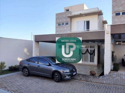 Sobrado com 3 dormitórios para alugar, 128 m² por R$ 3.881,18/mês - Condominio Residencial Vila Hayman - Sorocaba/SP