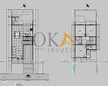 Sobrado em Condominío Fechado 88,94m² com Suíte é na Oka Imóveis!