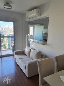 Apartamento à venda em Moema Pássaros com 48 m², 1 quarto, 1 suíte, 1 vaga