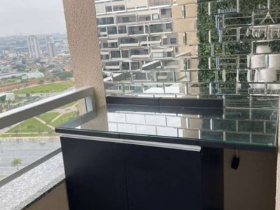 Apartamento com 2 quartos, sacada, 1 vaga de garagem bethavile - barueri