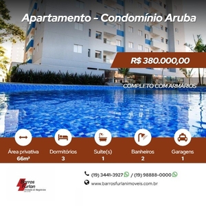 Apartamento - Limeira, SP no bairro Chacara Antonieta