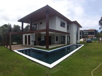 Casa com 5 suítes à venda, 350 m² por r$ 2.900.000 - praia do forte - mata de são joão/ba