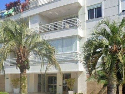 Cobertura com 3 dormitórios para alugar, 140 m² por r$ 1.400,00/dia - jurerê internacional - florianópolis/sc