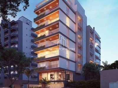 Apartamento à venda,em construção ,02 suítes,bairro américa, joinville, sc 1º ri 145.168