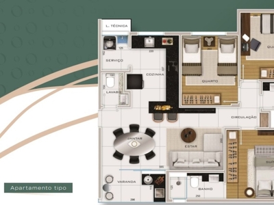 Apartamento em Anchieta, Belo Horizonte/MG de 80m² 3 quartos à venda por R$ 1.381.832,00