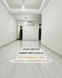 Apartamento em Belvedere Bandeirante, Franca/SP de 77m² 2 quartos à venda por R$ 299.000,00