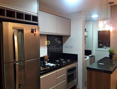 Apartamento em Caminho Novo, Palhoça/SC de 62m² 2 quartos à venda por R$ 398.000,00