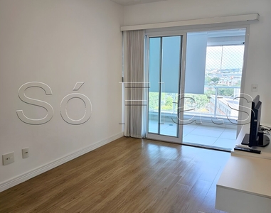 Apartamento em Campo Belo, São Paulo/SP de 49m² 1 quartos para locação R$ 3.200,00/mes